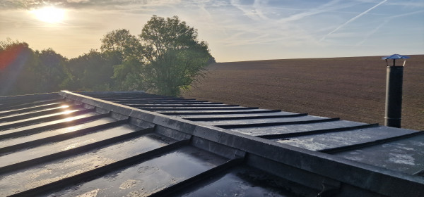 Création d'un toit plat pour une maison à Amiens